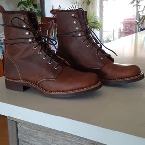 Redwing Silversmith lace-up boots size 7 NWOT